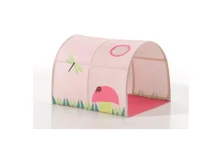 Middelseng med gardin Pino Spring Naturlig, Naturlig, Uten sklie, Uten tunnel, Uten lommer