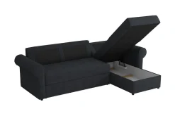 Midfeld 3-sits Hörnbäddsoffa Dark Turquoise