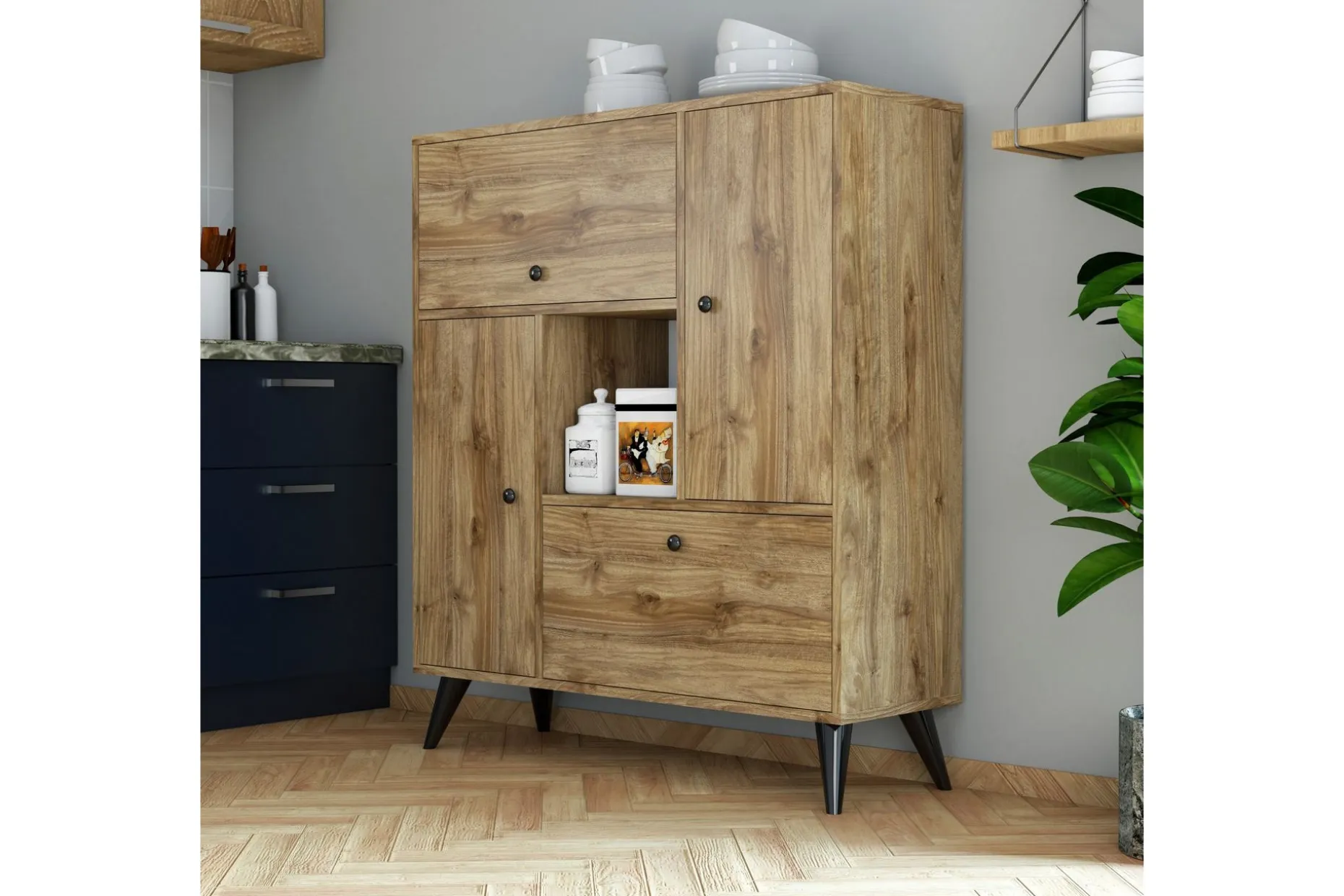 Mijdrekt Highboard 35x105 cm