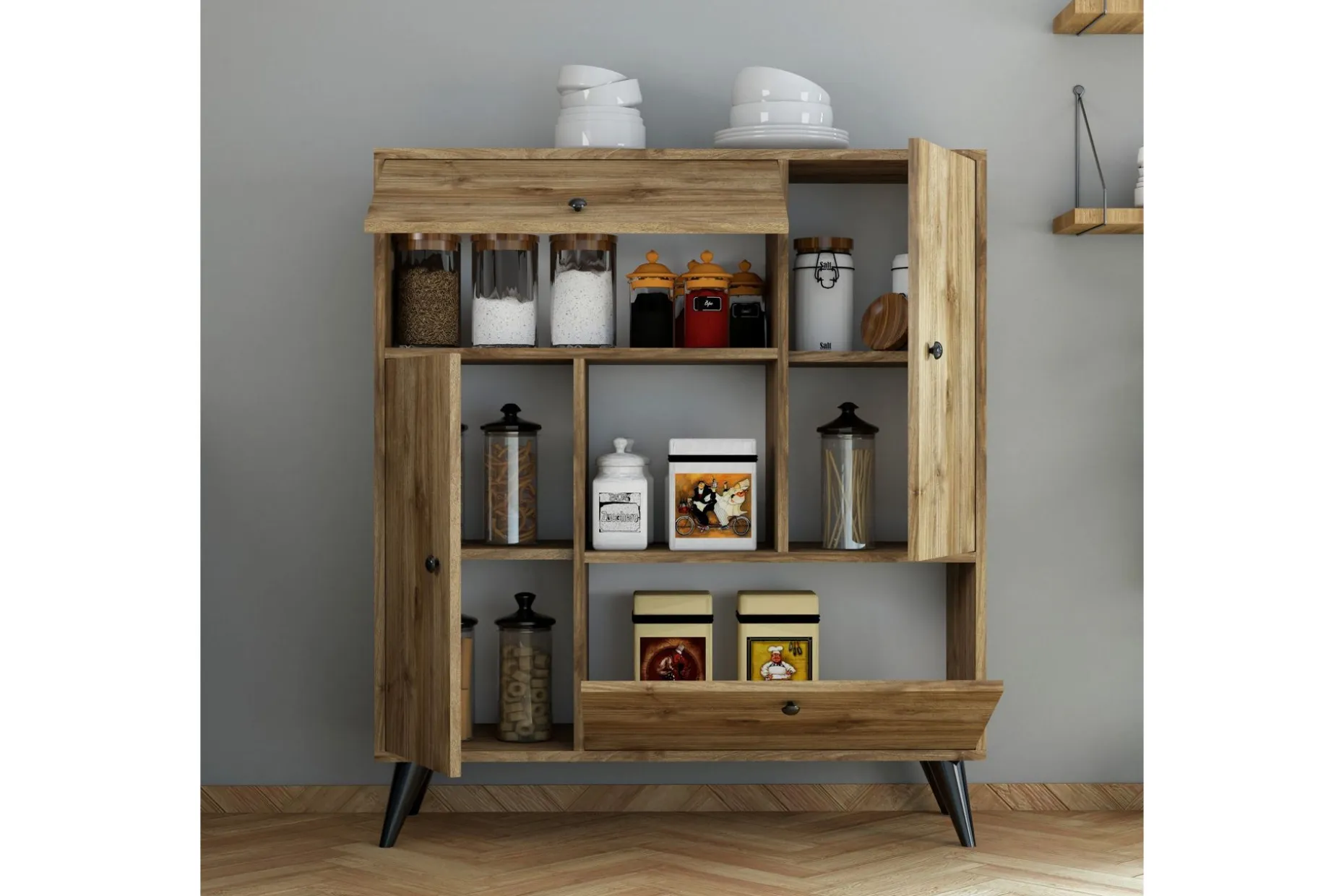 Mijdrekt Highboard 35x105 cm