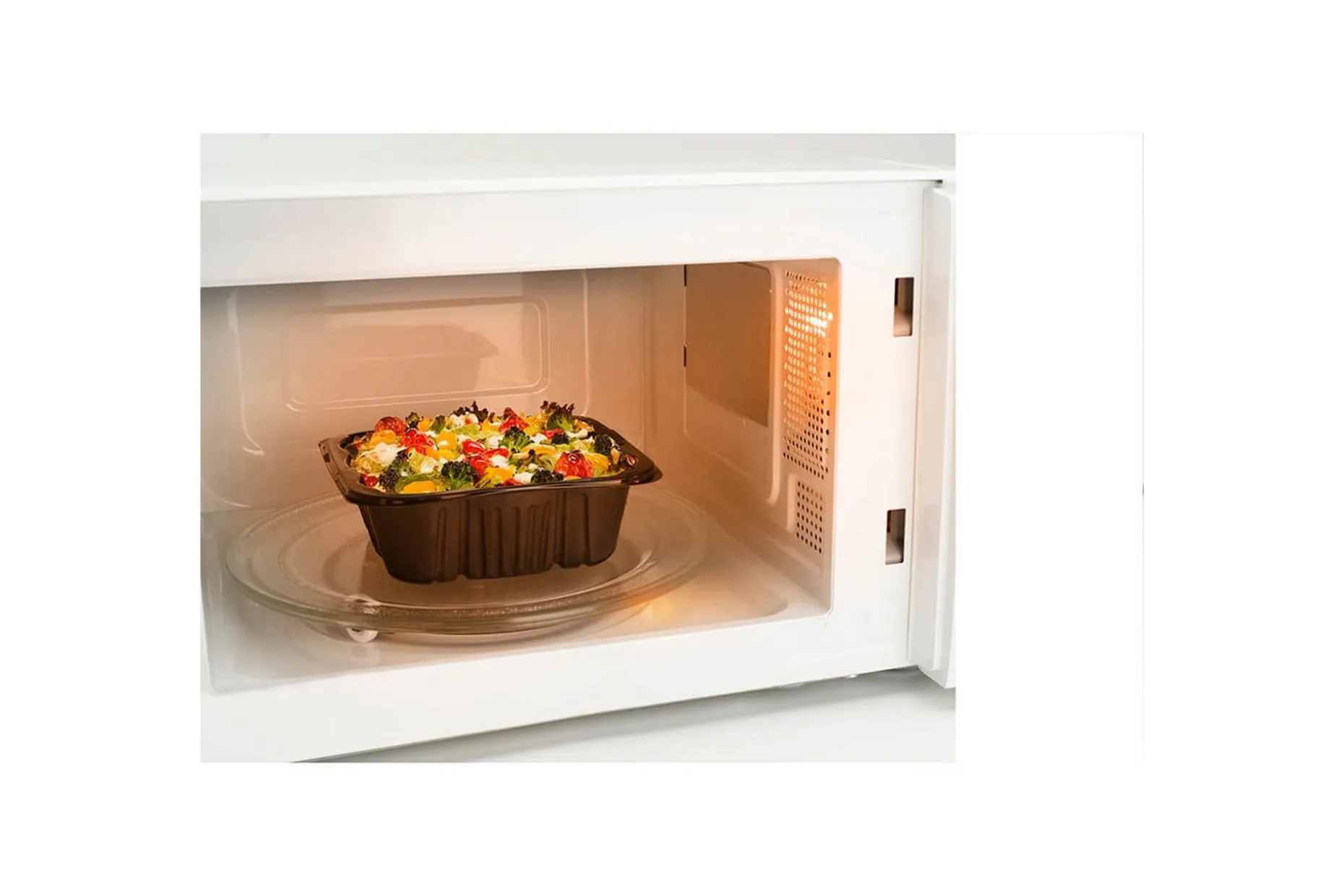 Mikrobølgeovn Black+Decker 700W 20L Hvit