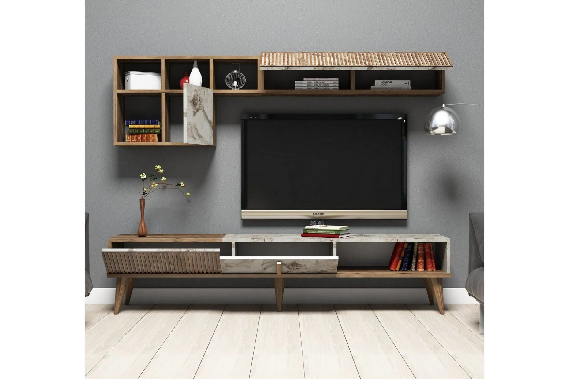 Millay TV-møbelsett 180 cm