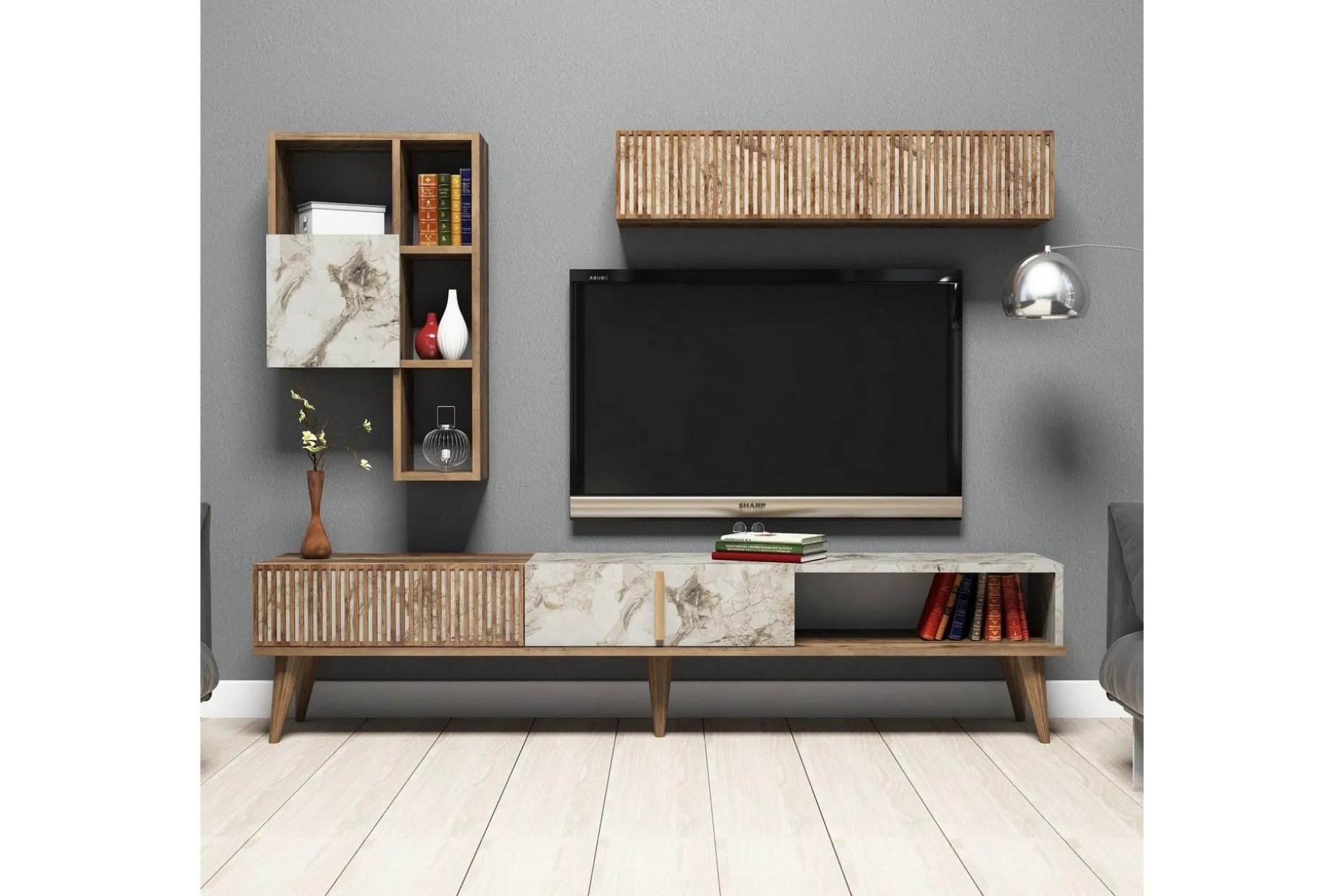 Millay TV-møbelsett 180 cm