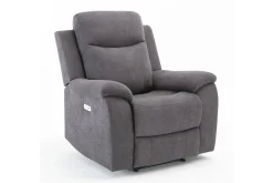 Milo Recliner Lenestol Grå