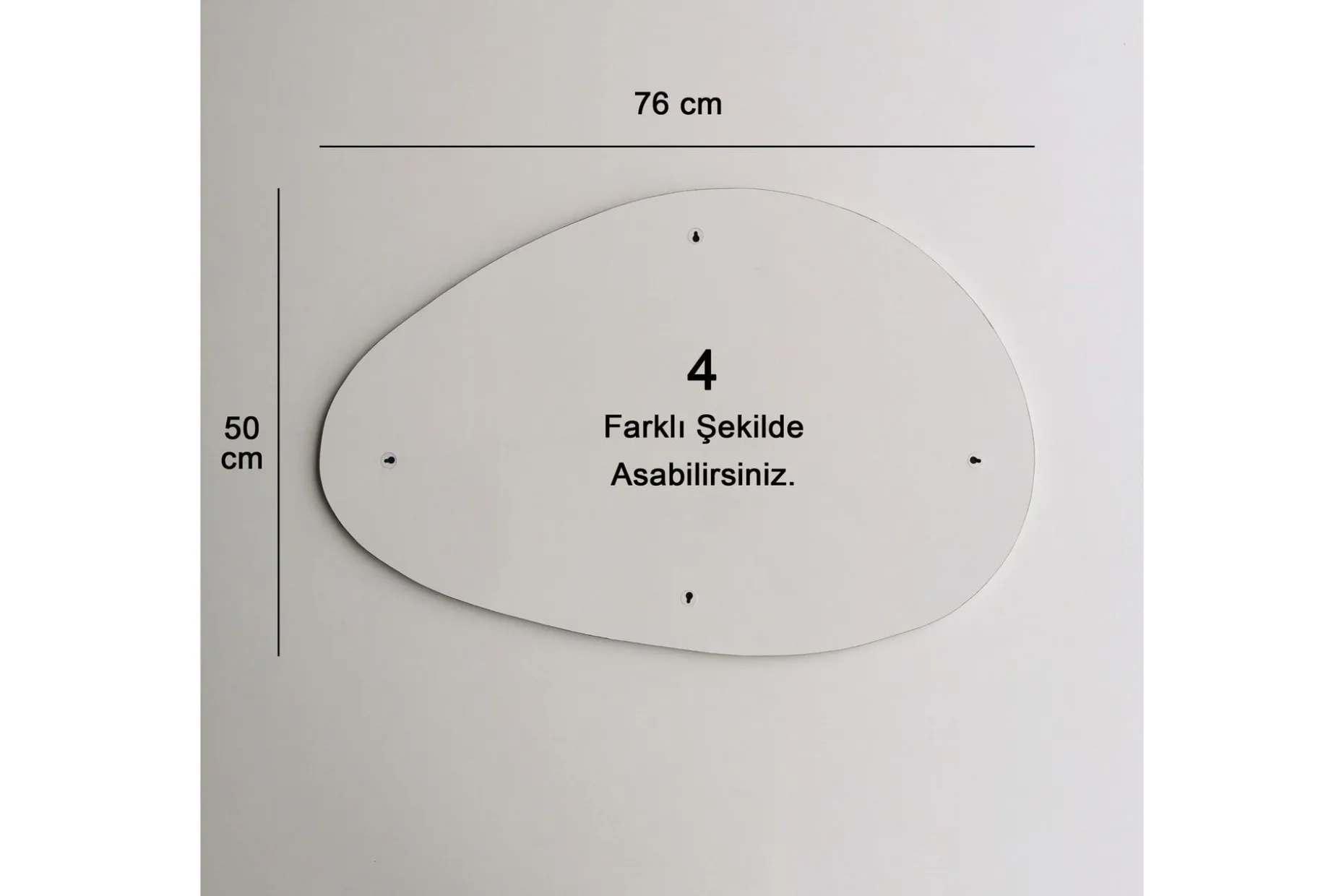 Mirror Svart