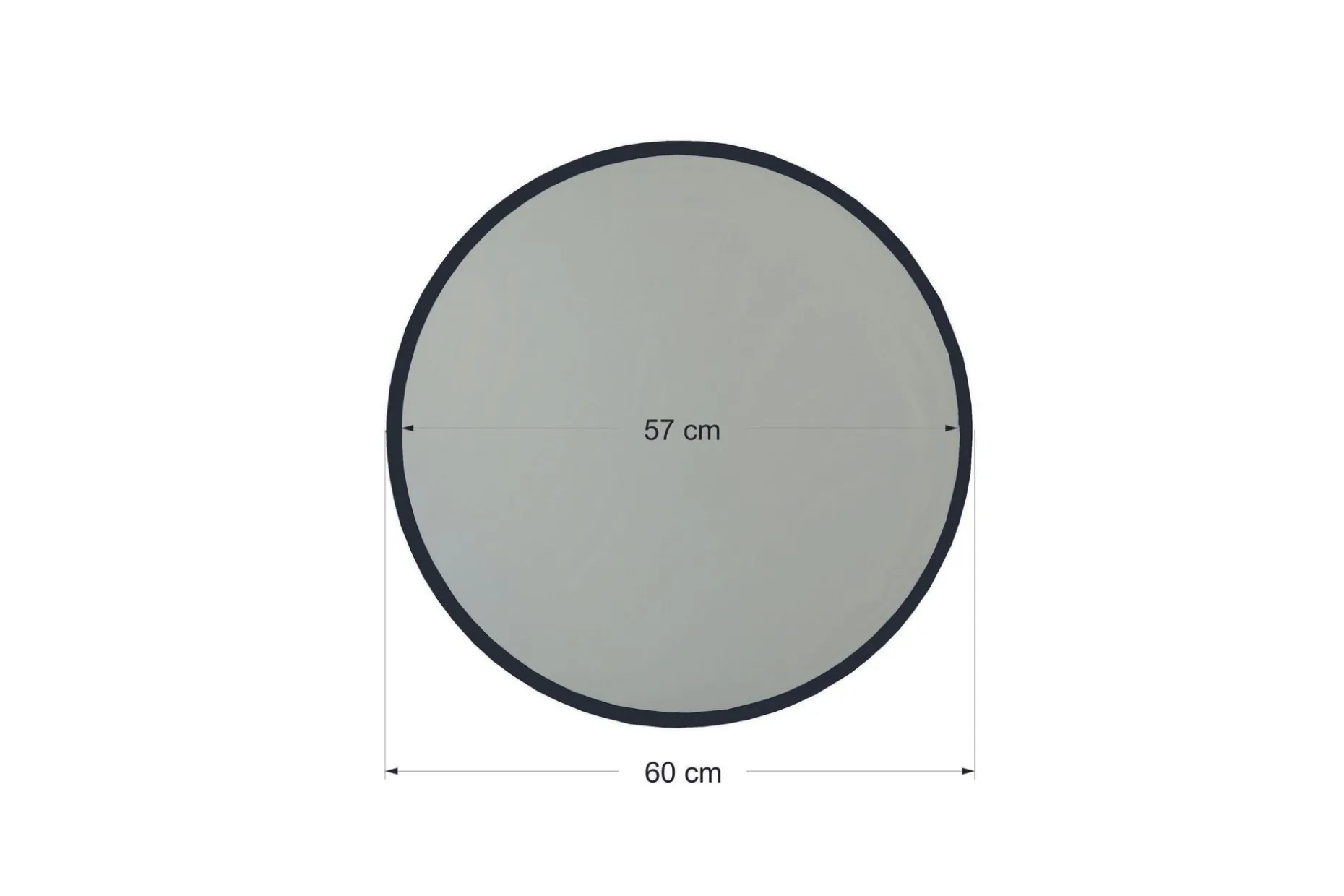 Mirror Svart
