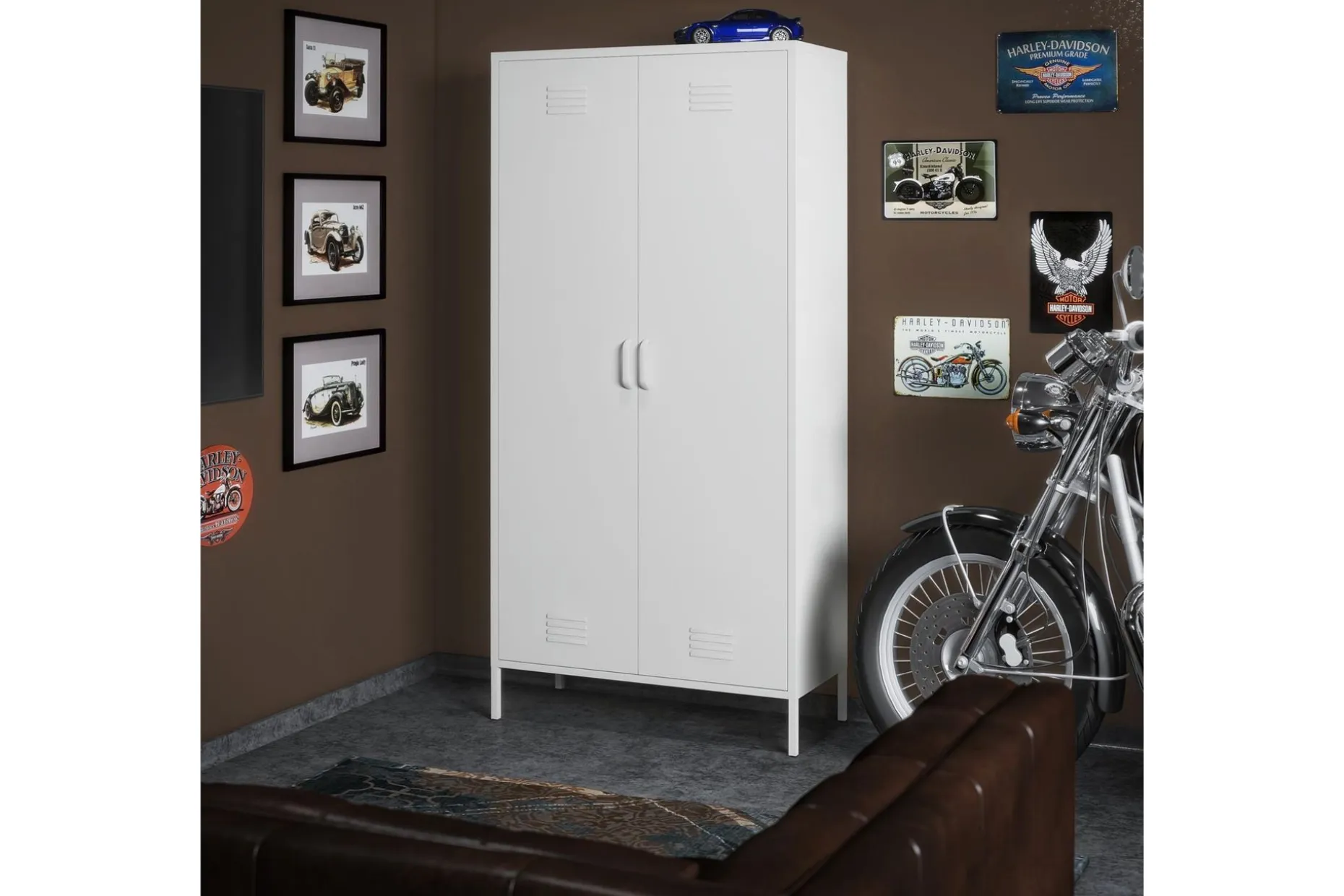 Mission District Highboard Hvit