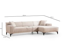 Mississauga Divansofa 3-seters