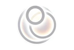 Mita LED-Taklampe Pyöreä Matthvit