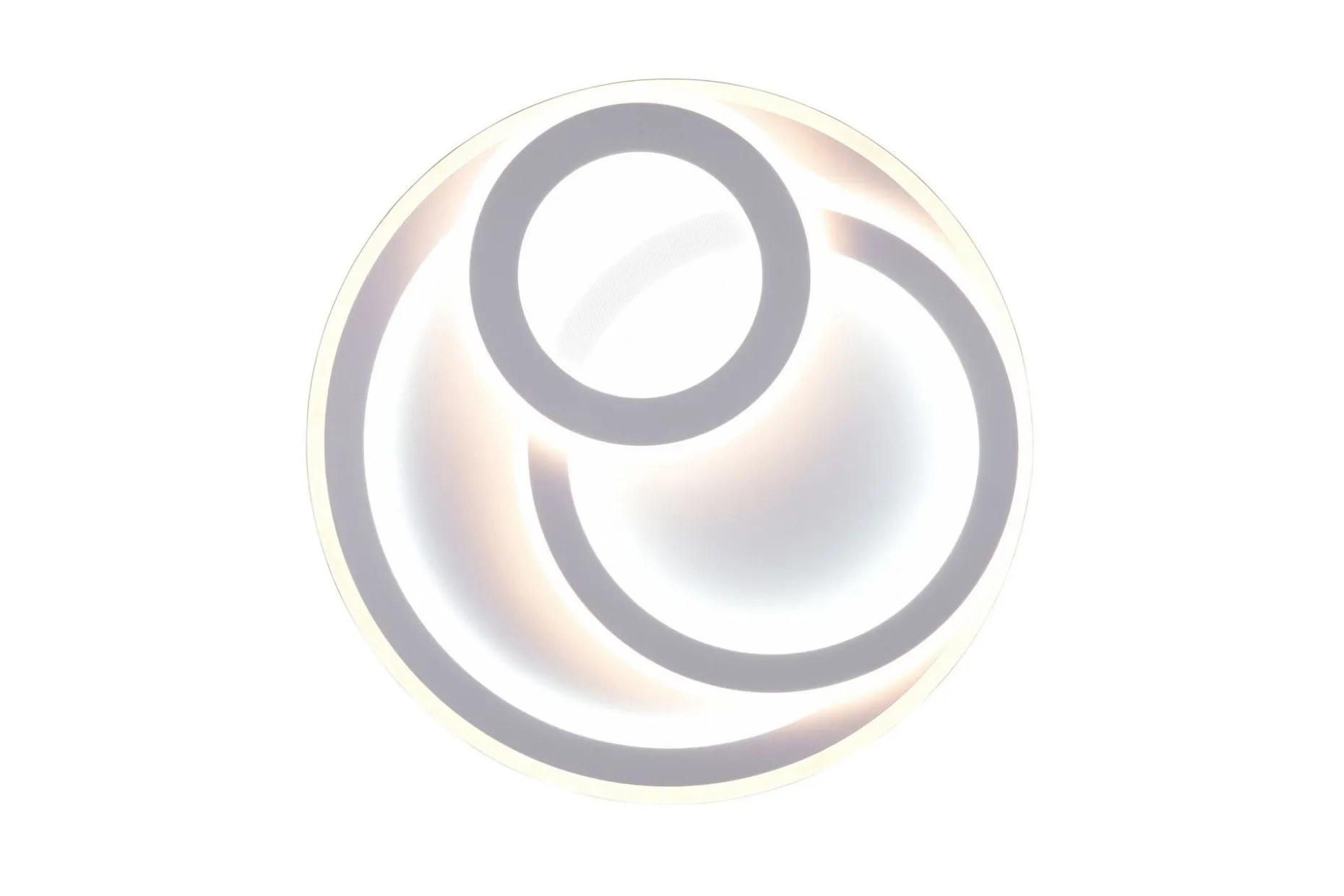 Mita LED-Taklampe Pyöreä Matthvit
