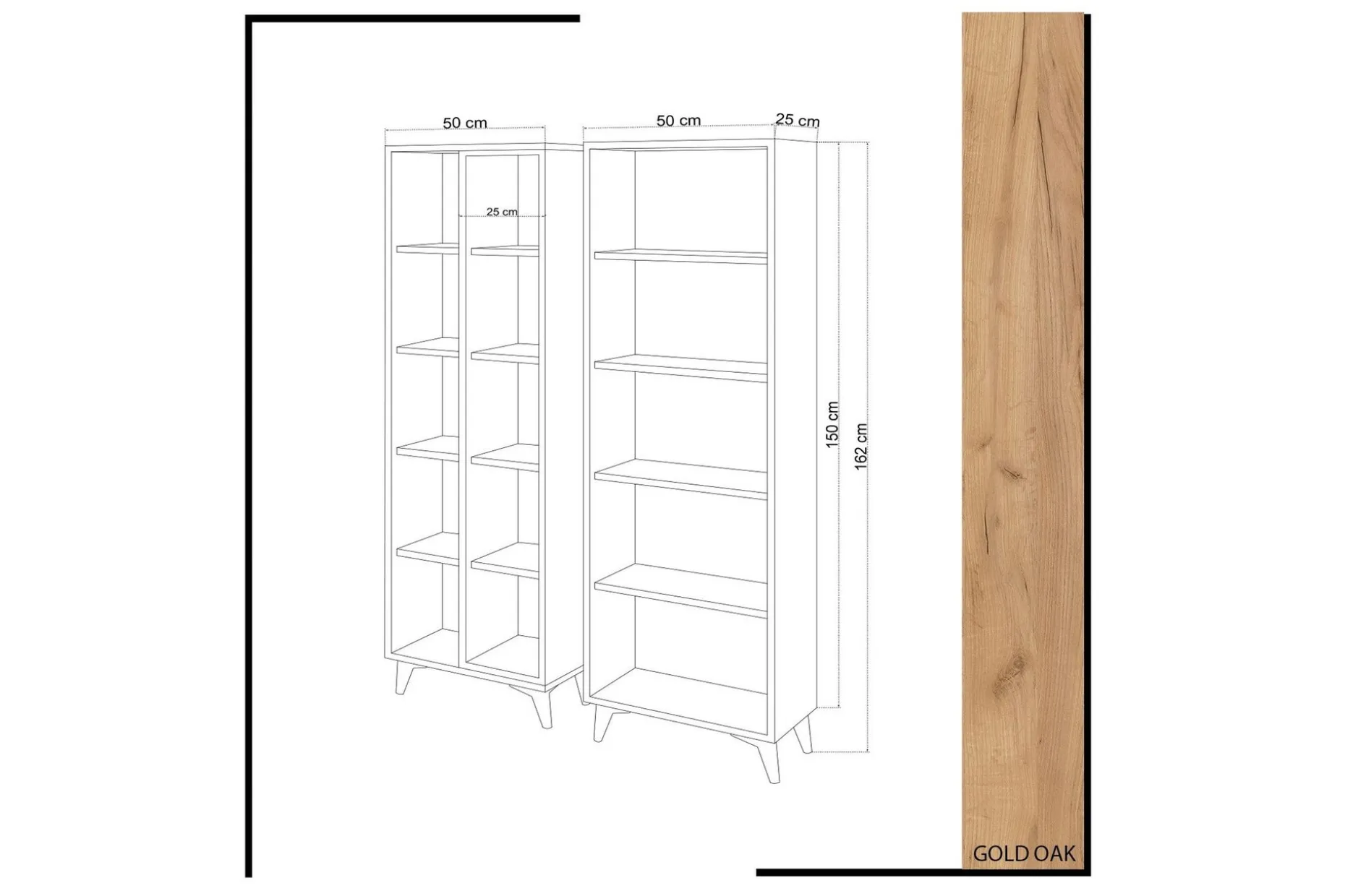 Mod Design Bokhylle