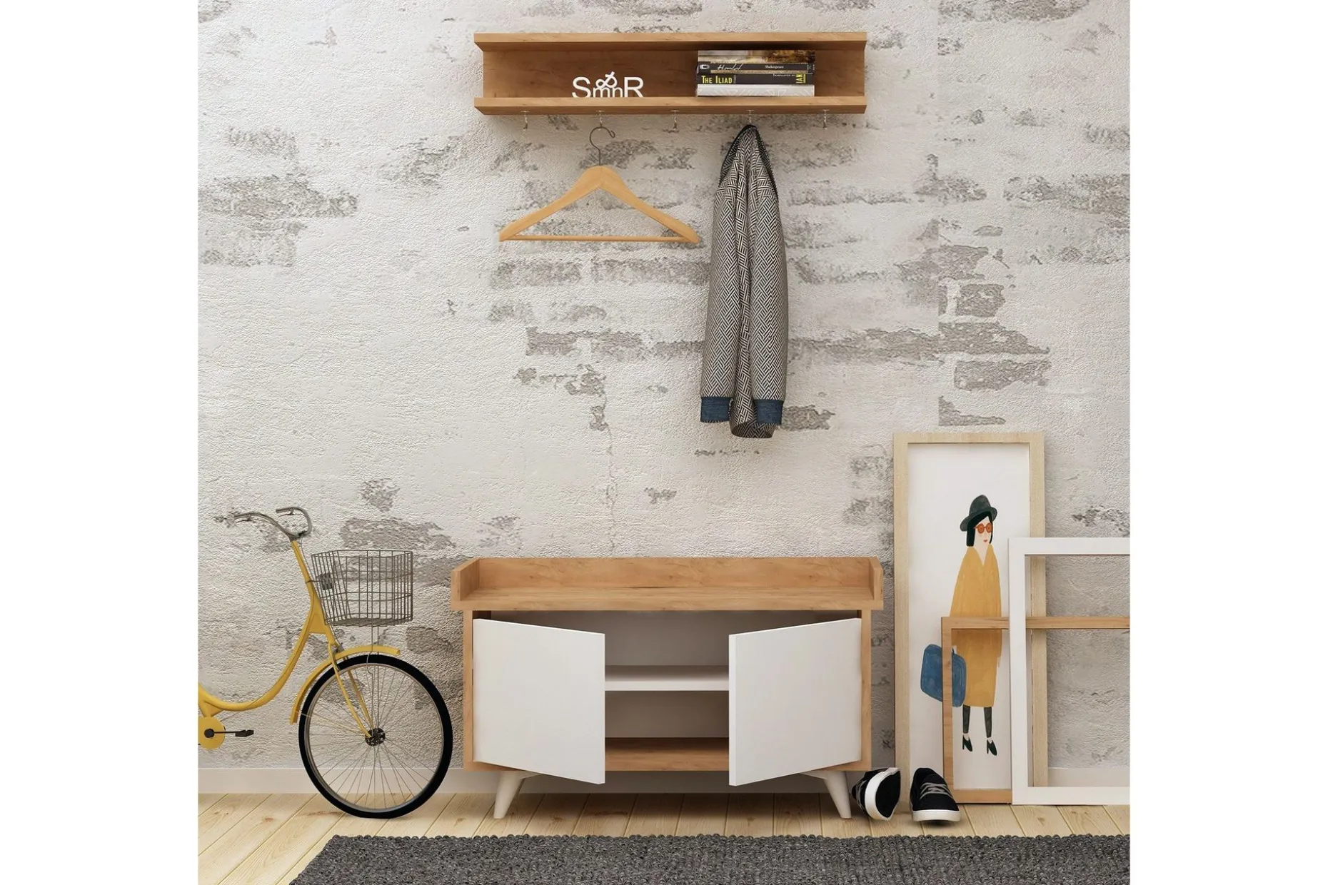 Mod Design Skoskap/Hattehylle