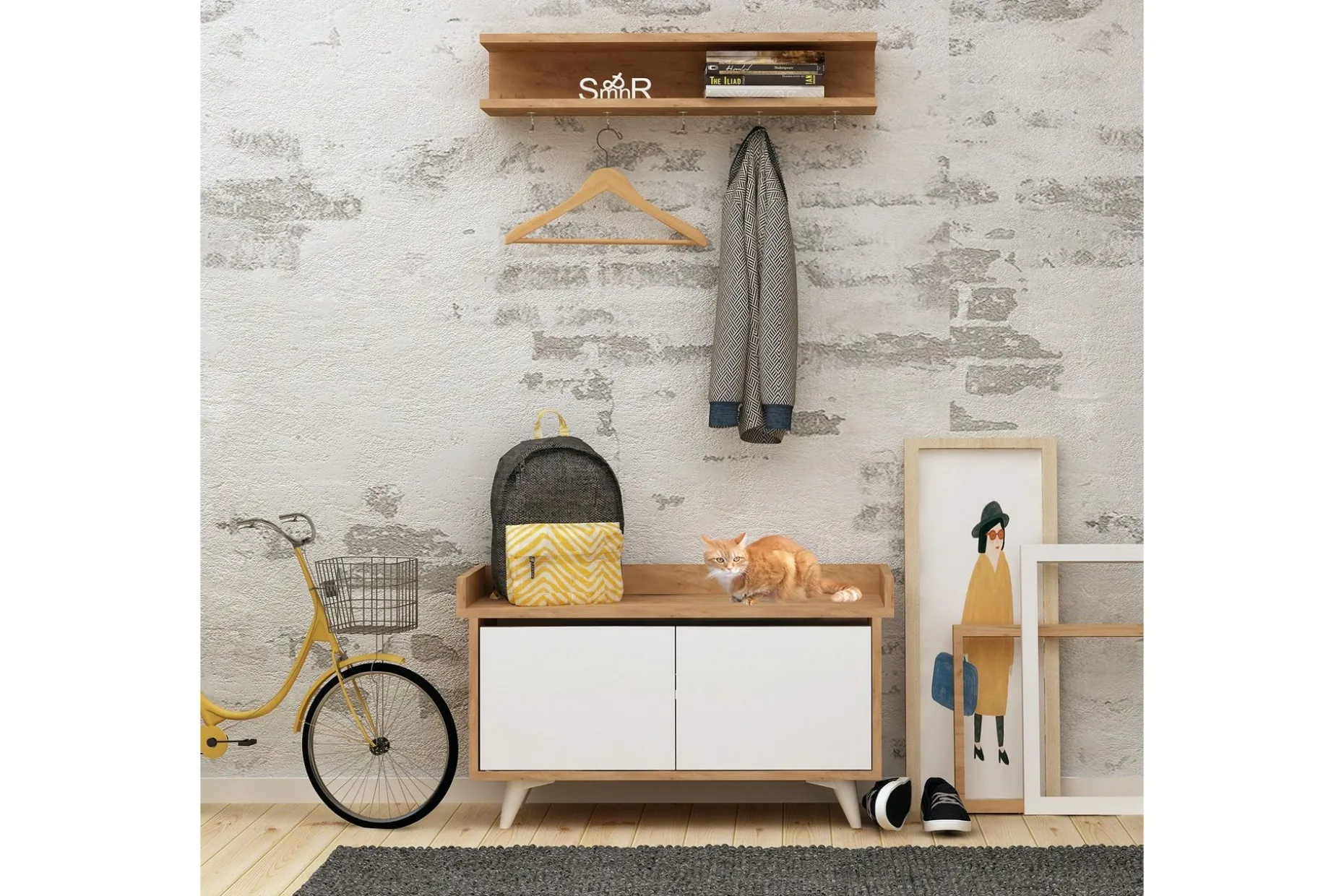 Mod Design Skoskap/Hattehylle