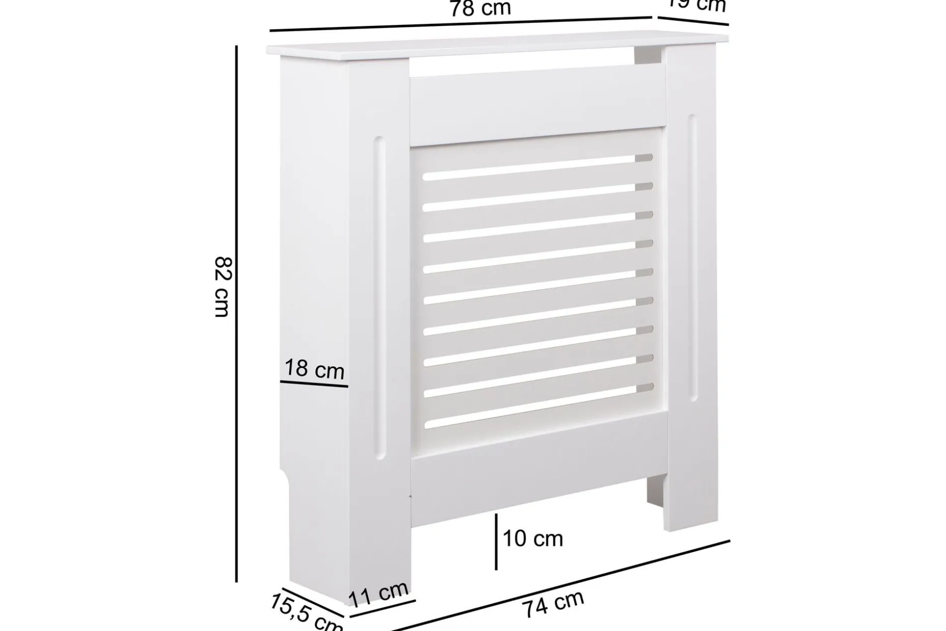 Moening Radiator Benk 78x19 cm