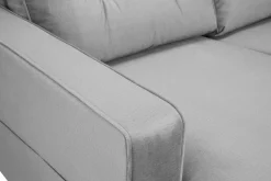 Monroe U-sofa med divan høyre fløyel
