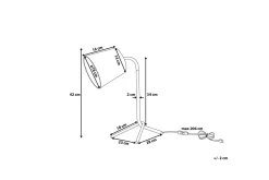 Mooki Bordlampe 28 cm