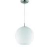Moon Pendellampe 30 cm 1xE27 Hvit