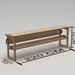 Mopira TV-benk 220 cm