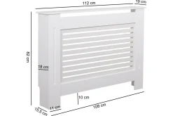 Moraine Radiator Benk 112x19 cm