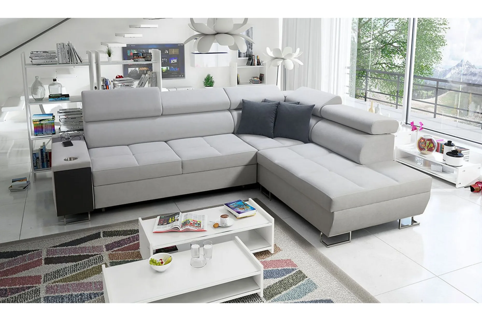Morenia 3-seters Hjørnesovesofa Høyre