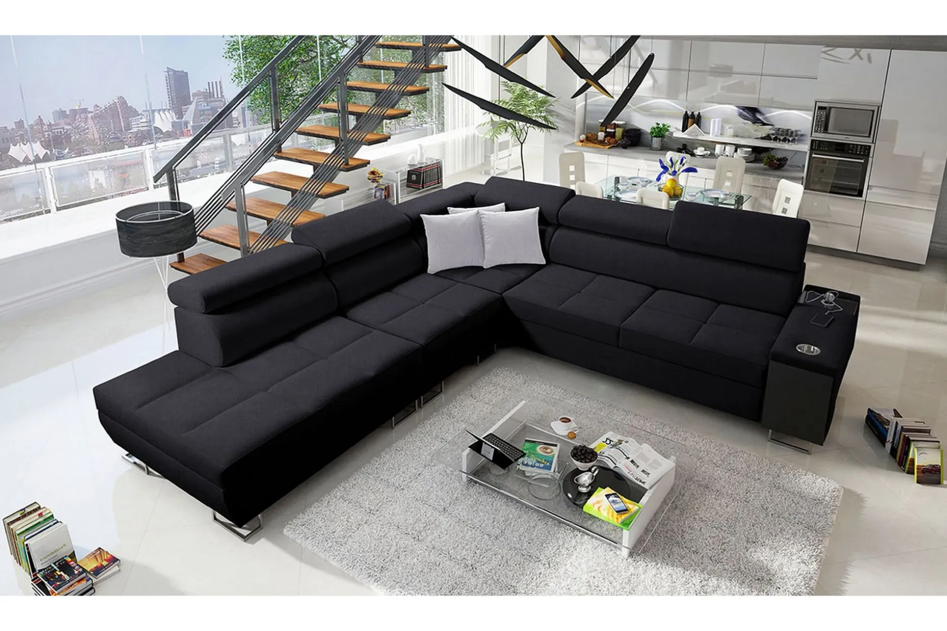 Morenia Sovesofa m. Sjeselong L-formet