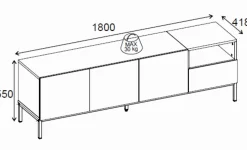 Morlen TV-benk 180x55x41,8 cm