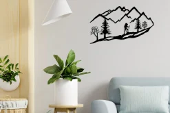Mountain Climbing Veggdekor