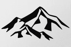 Mountain 1 Metal Veggdekor