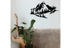 Mountain 2 Metal Veggdekor