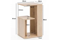 Moyinoluwa Avlastningsbord 35 cm