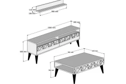 Muennink Møbelsett Stue 150 cm