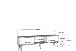 Mula TV-benk 150 cm