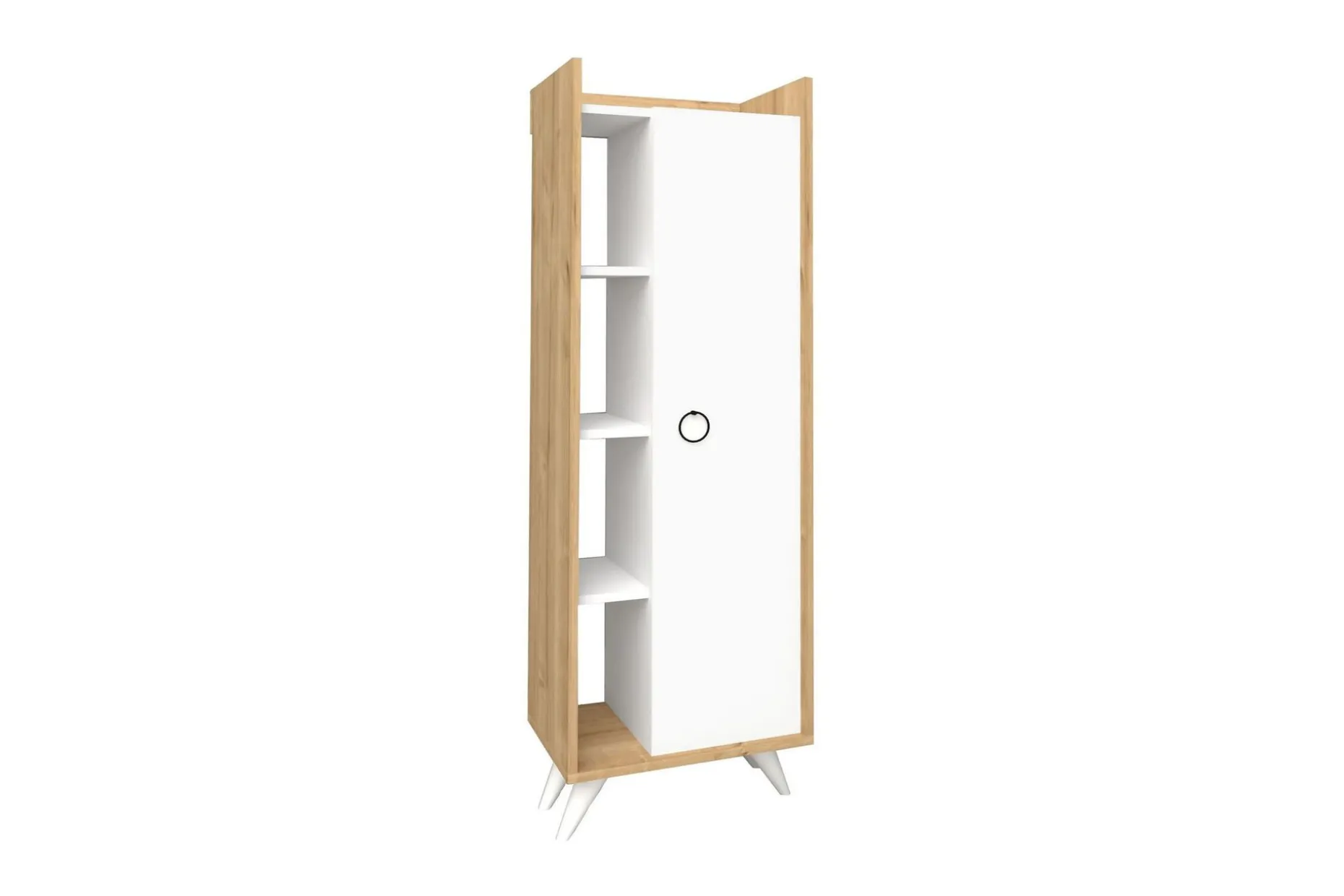 Multi Purpose Cabinet Eik|Hvit