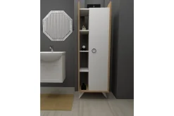 Multi Purpose Cabinet Eik|Hvit