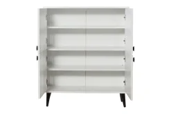 Multi Purpose Cabinet Hvit|Svart