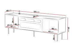 Munkedal TV-benk 181 cm