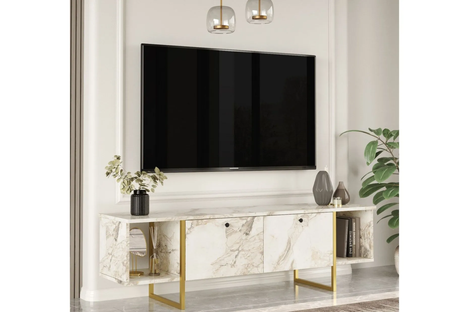 Mushir TV-benk 160 cm