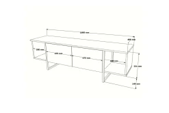 Mushir TV-benk 160 cm