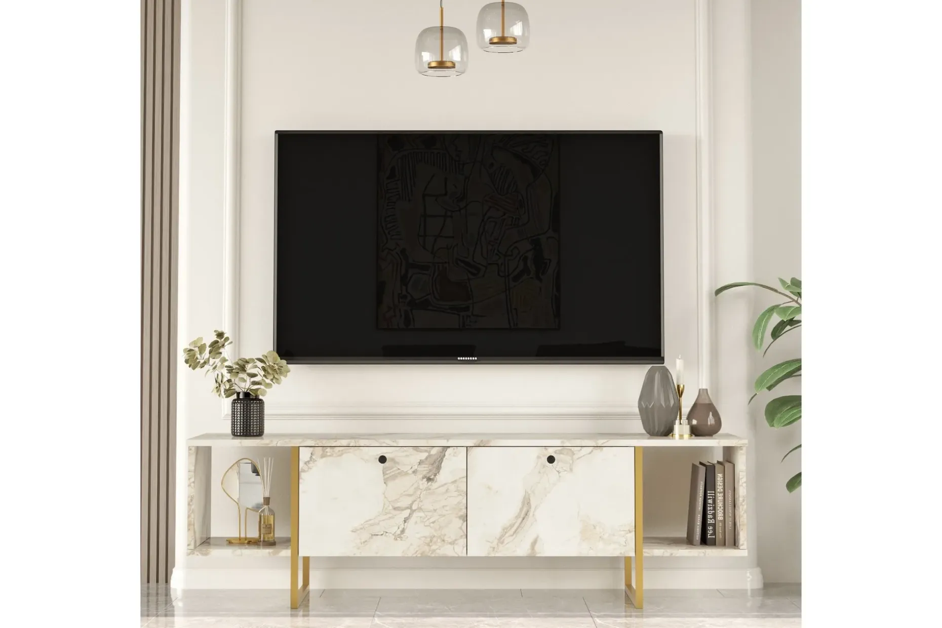 Mushir TV-benk 160 cm