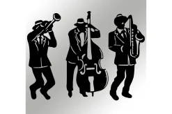 Musicians Veggdekor