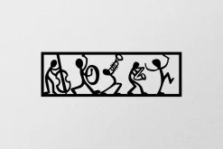 Musicians Veggdekor