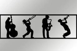 Musicians Veggdekor
