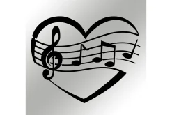 Music Veggdekor