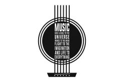 My Music Veggdekor