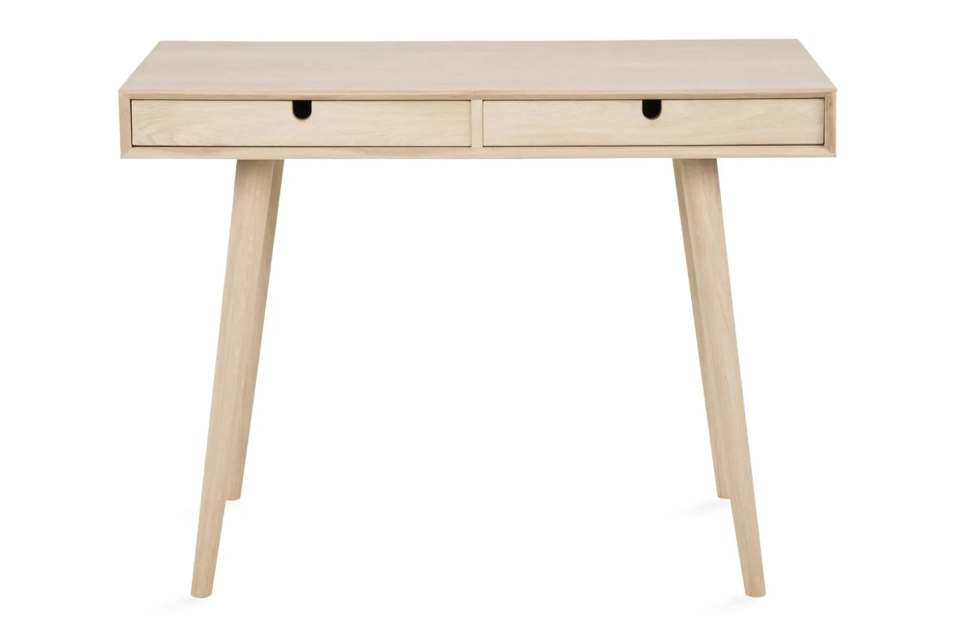 Myrviken Skrivebord 100 cm med Oppbevaring 2 Skuffer