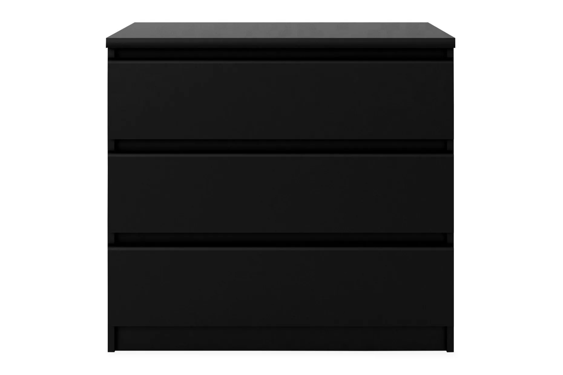 Naia Kommode 77 cm Stor 3 Skuffer