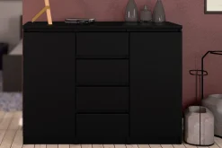Naia Skjenk 121 cm 2 Dører 4 Skuffer