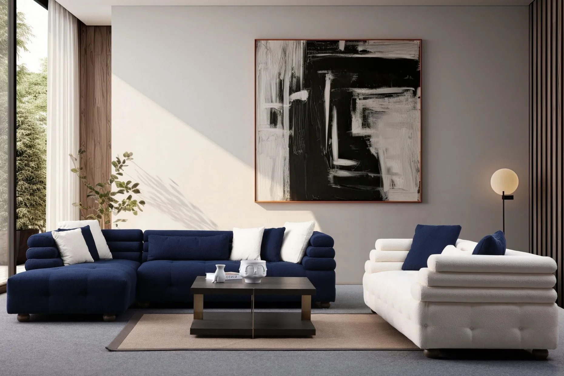 Namarta 4-seters Sofa med Divan