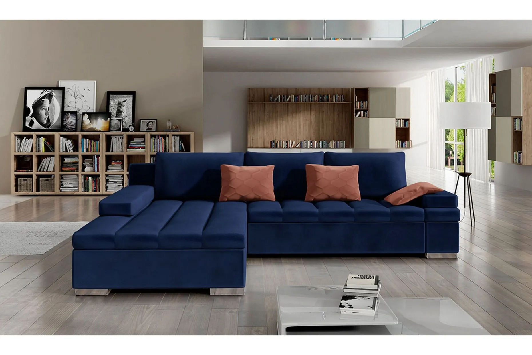 Naoma 4-seters Sovesofa Venstre