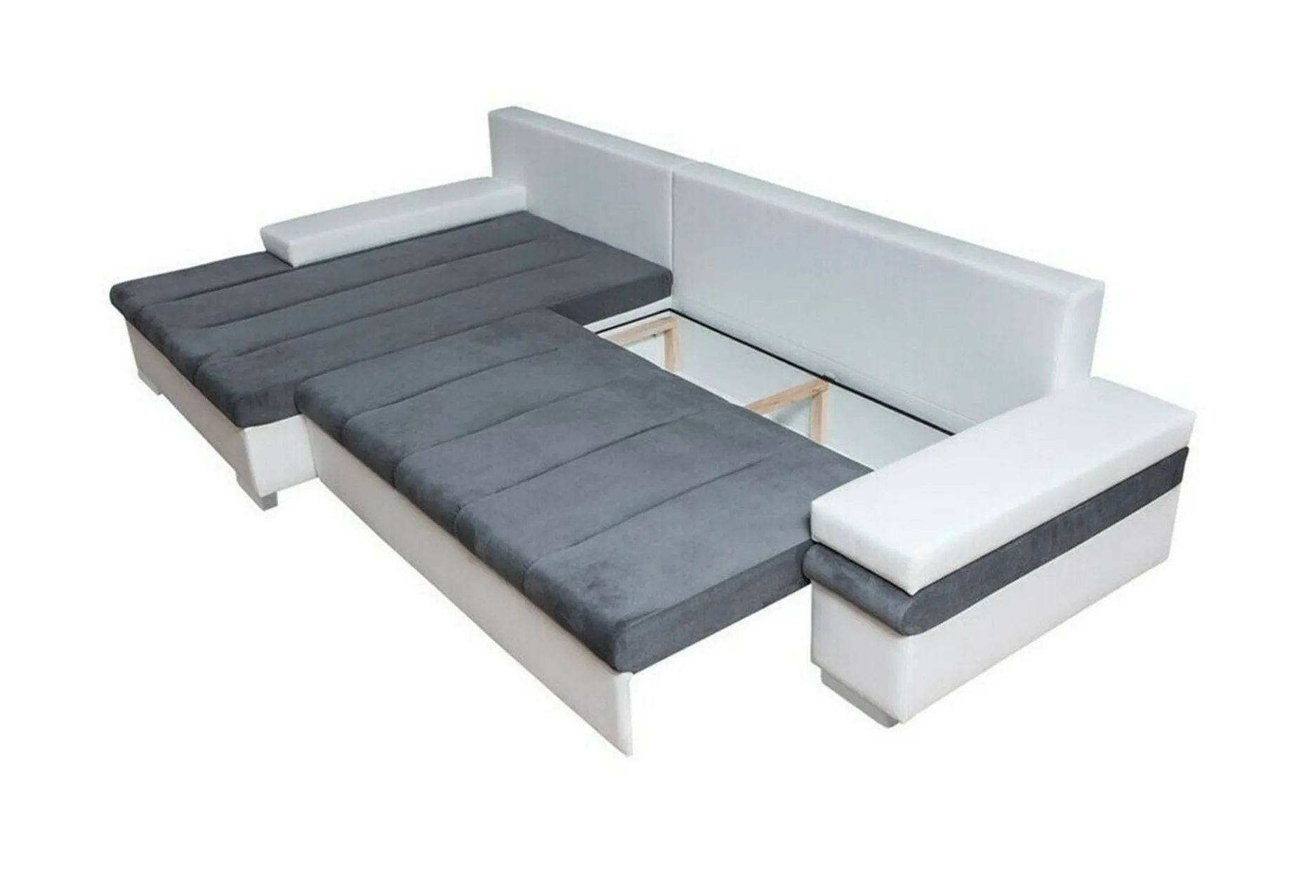 Naoma 3-sits Hörnbäddsoffa beige